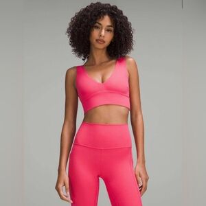 Lululemon Align V-Neck Bra - Glaze Pink